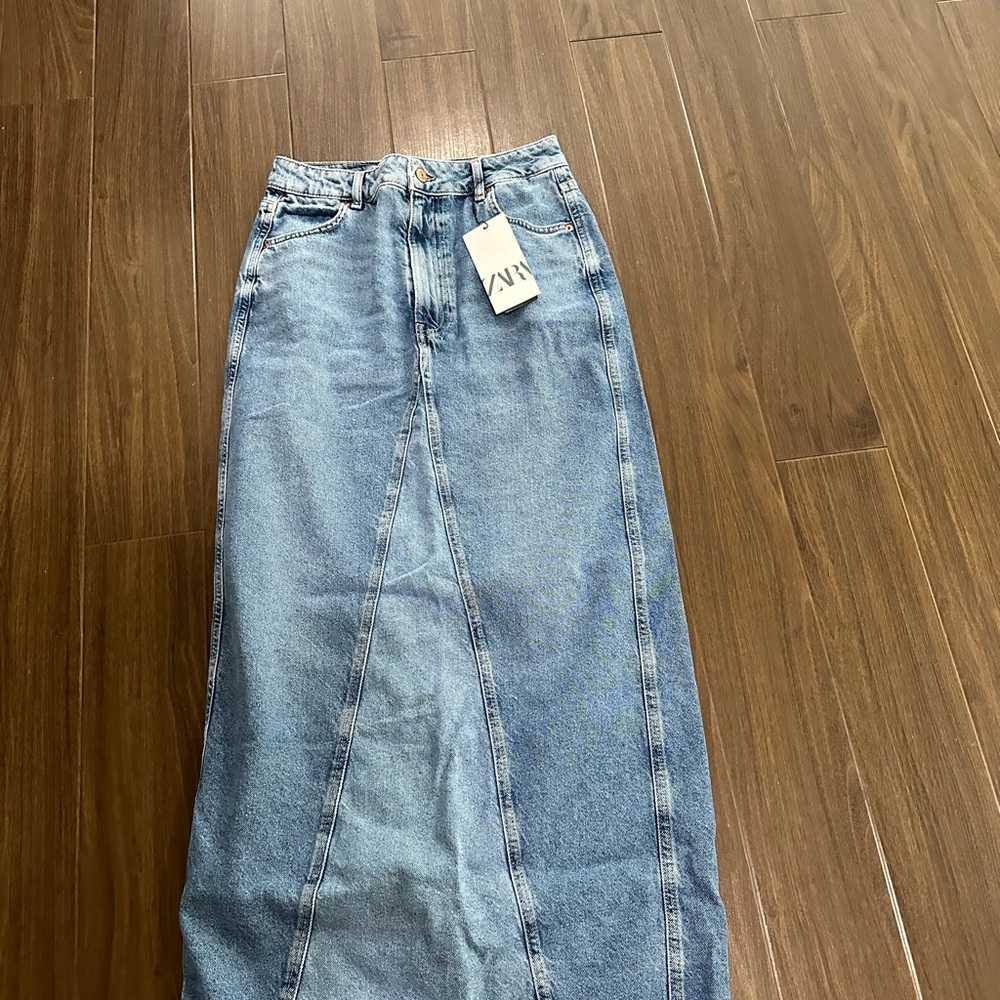 - Zara maxi denim skirt - Picture 9 of 11